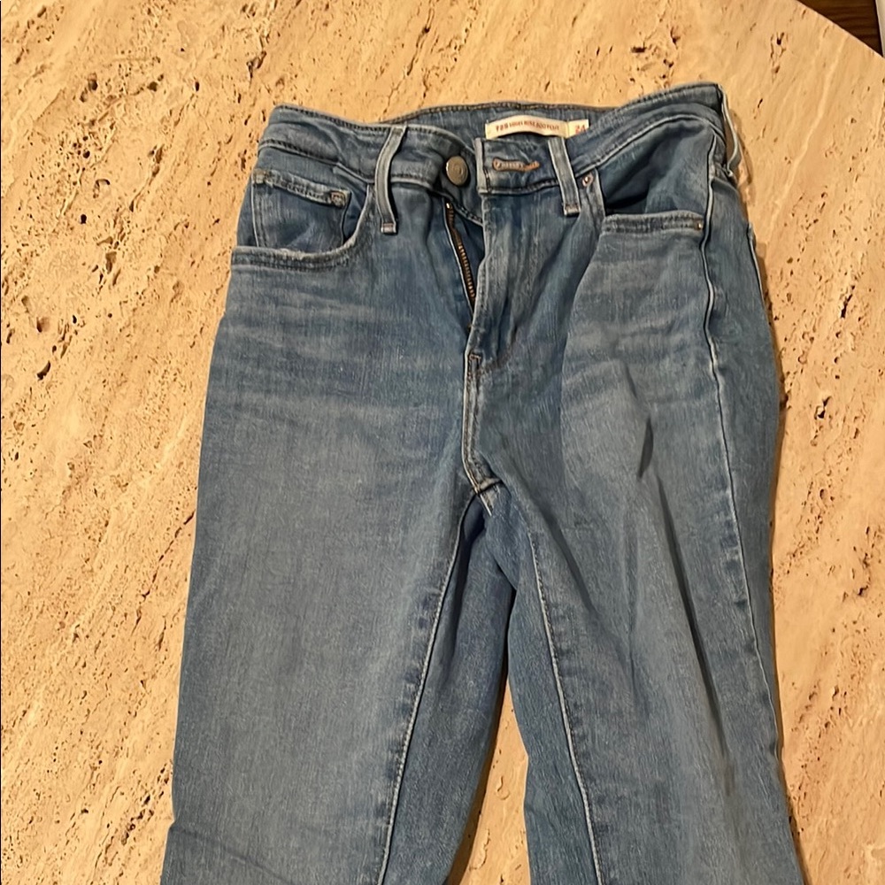 Levi’s Women's Blue Jeans 750 High Rise Boot Cut